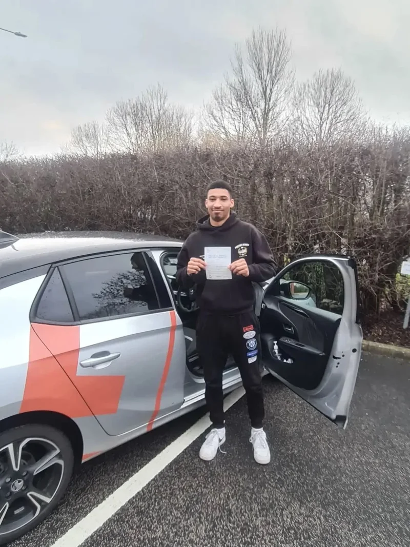 Newly qualified driving instructor