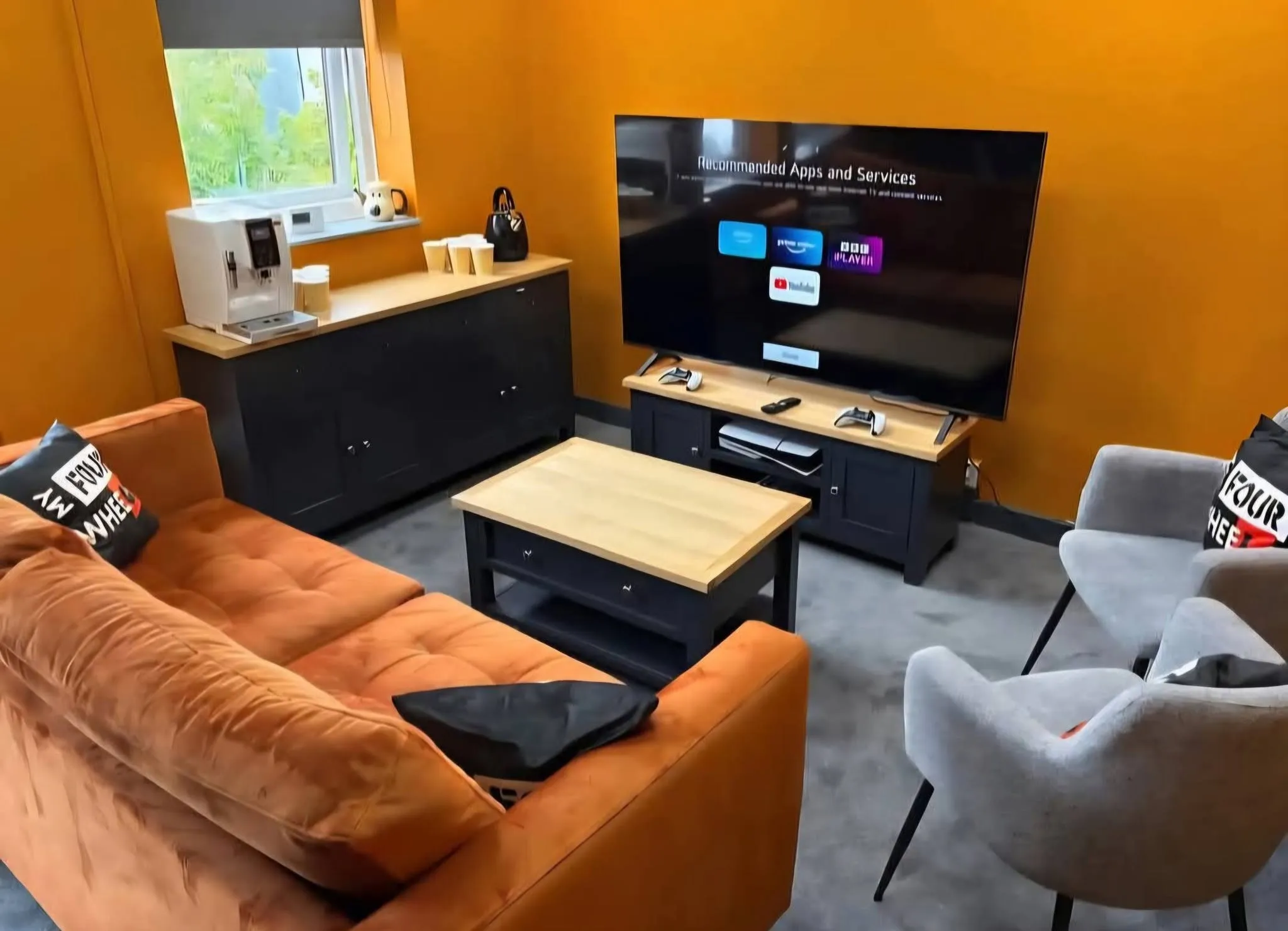 Inside the My Four Wheels office
