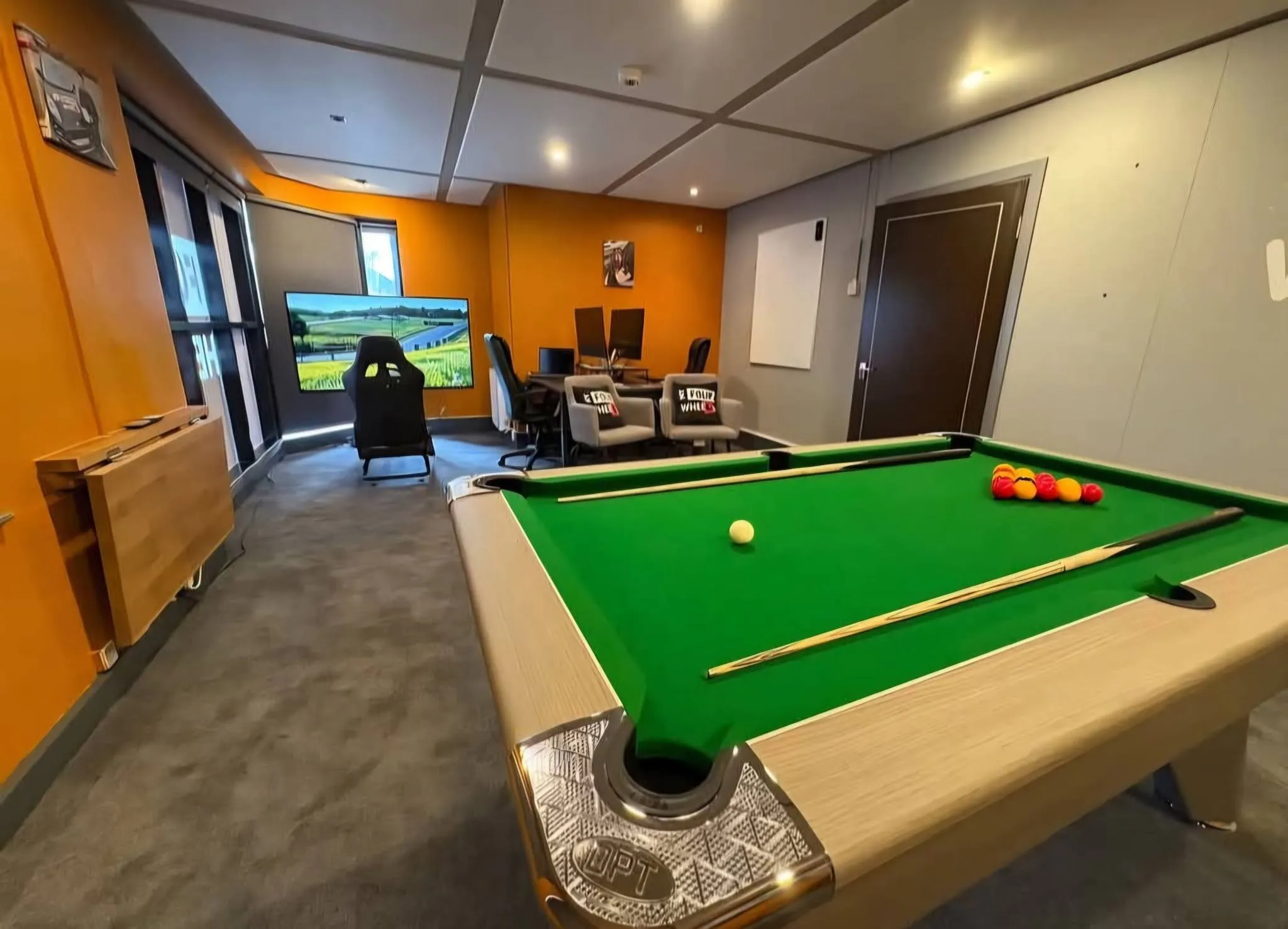 Inside the My Four Wheels office